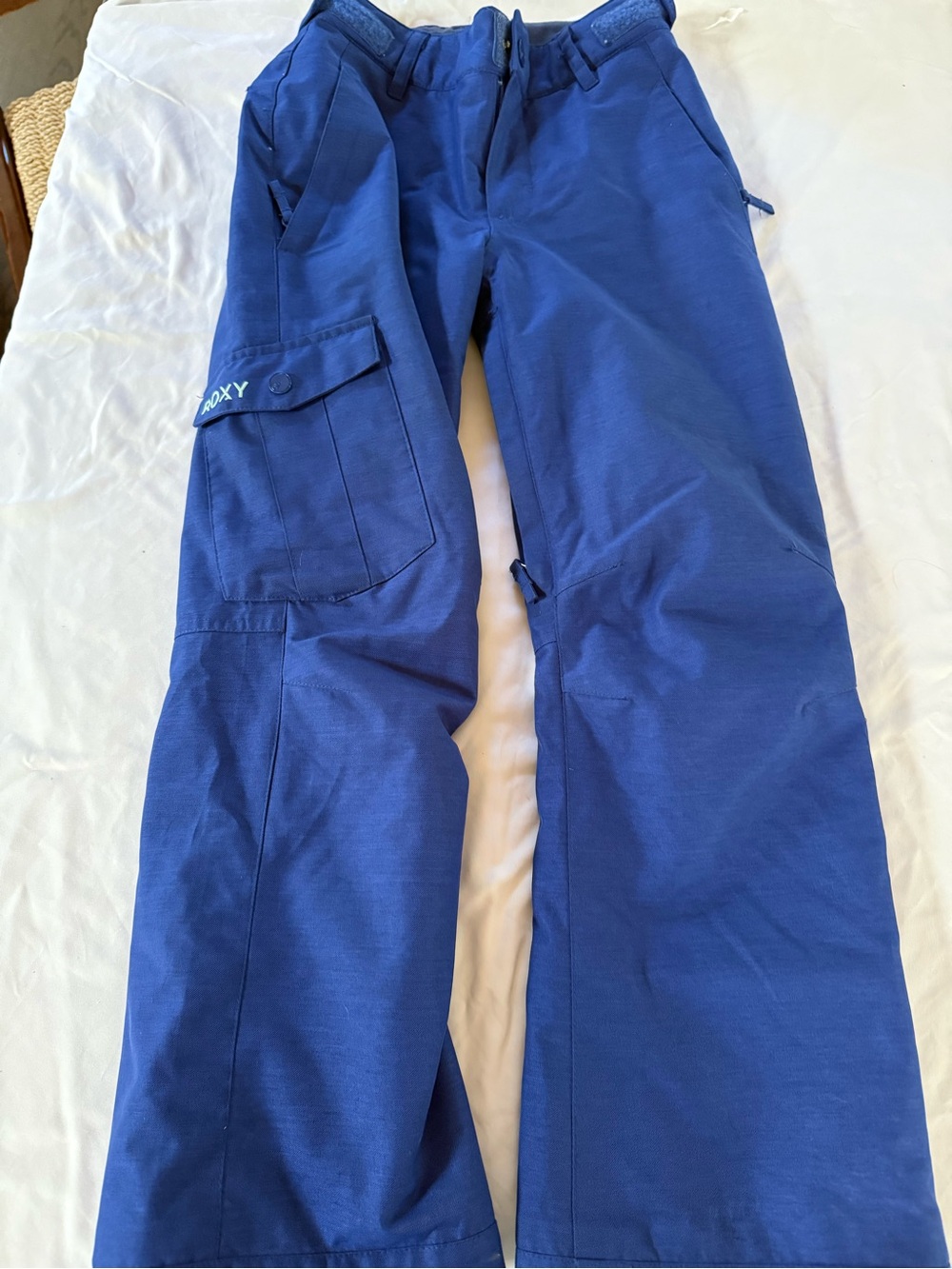 Roxy Girls DryFlight 10K Ski Snow Pants Size 10/M – Blue